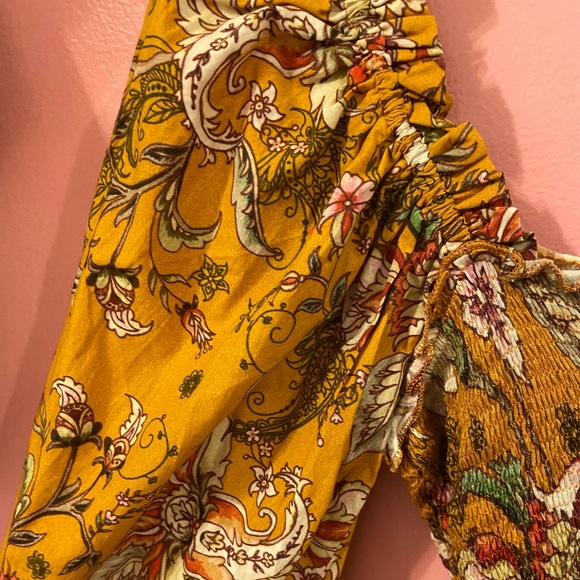 Anthropologie Smocked Sweetheart Blouse size medium - Picture 5 of 12